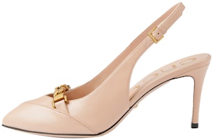 (Women) Gucci High Heel Slides with Back Ribbon 'Pink' 645442-C9D00-6705 (Women) Gucci High Heel Slides with Back Ribbon 'Pink' 645442-C9D00-6705