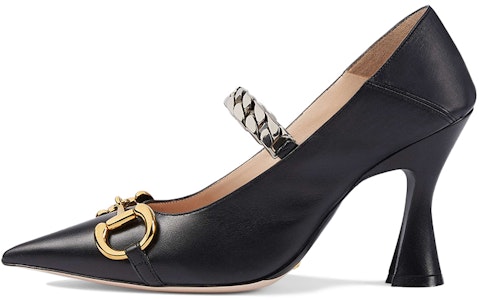 (W) Gucci Sepatu Hak Tinggi 'Kulit Cetak Hitam' 626723-C9D00-1000 Buy (W) Gucci Sepatu Hak Tinggi 'Kulit Cetak Hitam' 626723-C9D00-1000