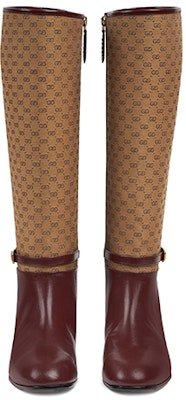(Women) Gucci High Top Boot 'Mini GG Burgundy' 658889-1DON0-6670 Lookbook (Women) Gucci High Top Boot 'Mini GG Burgundy' 658889-1DON0-6670