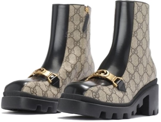 (W) Gucci Horesbit Interlocking G sepatu bot buku lali 'Hitam Ebony' 670412-2OQ50-9763 Order (W) Gucci Horesbit Interlocking G sepatu bot buku lali 'Hitam Ebony' 670412-2OQ50-9763