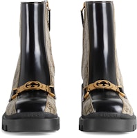 (W) 구찌 홀스빗 인터로킹 G 앵클부츠 (블랙 에보니) 670412-2OQ50-9763 Shop (W) 구찌 홀스빗 인터로킹 G 앵클부츠 (블랙 에보니) 670412-2OQ50-9763