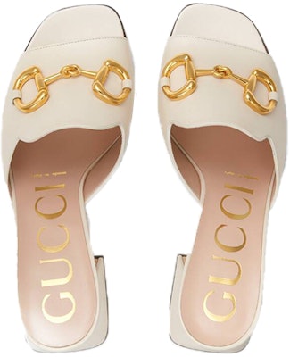 (Women) Gucci Slide Sandal With Horsebit 'White Leather' 655412-BKO00-9022 Lookbook (Women) Gucci Slide Sandal With Horsebit 'White Leather' 655412-BKO00-9022