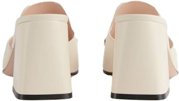 GUCCI 古奇 馬嚼鐵 時尚休閒高跟鞋 女款 白色 Shop GUCCI 古奇 馬嚼鐵 時尚休閒高跟鞋 女款 白色