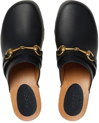 (Women) Gucci Horsebit 35mm Leather Clog 'Black' 702780-D6000-1000 Shop (Women) Gucci Horsebit 35mm Leather Clog 'Black' 702780-D6000-1000
