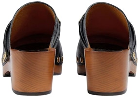 GUCCI古馳 露跟套穿 時尚涼拖 女款 黑色 Purchase GUCCI古馳 露跟套穿 時尚涼拖 女款 黑色