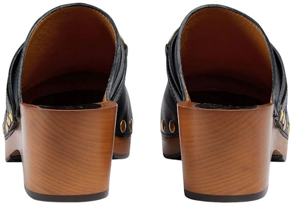 (Women) Gucci Horsebit 35mm Leather Clog 'Black' 702780-D6000-1000 Purchase (Women) Gucci Horsebit 35mm Leather Clog 'Black' 702780-D6000-1000