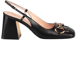 (W) Gucci Horsebit 75mm Heels Slingback Kulit Hitam 643892-C9D00-1000 Order (W) Gucci Horsebit 75mm Heels Slingback Kulit Hitam 643892-C9D00-1000
