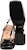 (W) Gucci Horsebit 75mm Tumit Slingback Kulit Hitam 643892-C9D00-1000