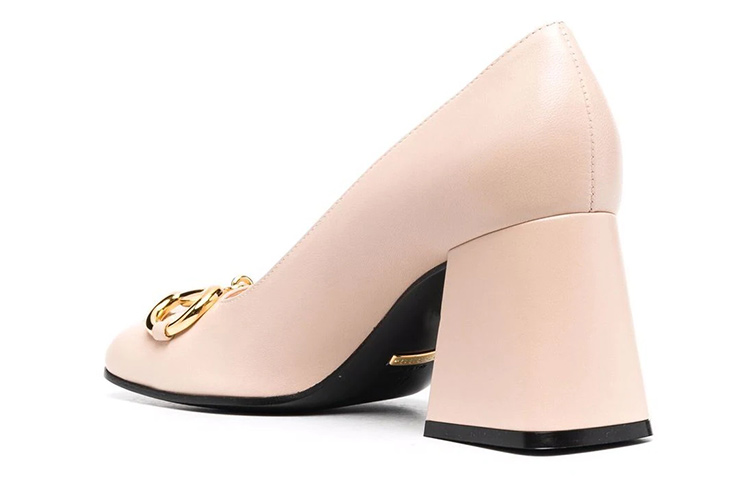 Shop (W) グッチ ホースビット ピンクレザーミュール 643886-C9D00-6705