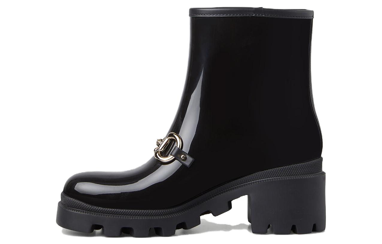 (Women) Gucci Horsebit Ankle Boot 'Black' 670407-JCCP0-1000