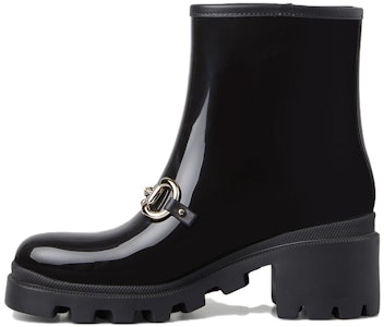 GUCCI古馳 漆皮 時尚圓頭套穿 短靴 5.5cm 女款 黑色 Buy GUCCI古馳 漆皮 時尚圓頭套穿 短靴 5.5cm 女款 黑色