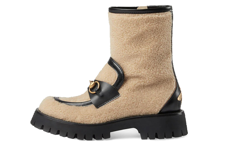 (Women) Gucci Horsebit Ankle Boot 'Brown' 643902-2PB10-9562