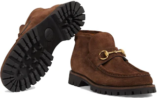 Details for (W) Gucci Horsebit Stiefelette ''Washed Brown'' 764206-0PV00-2206