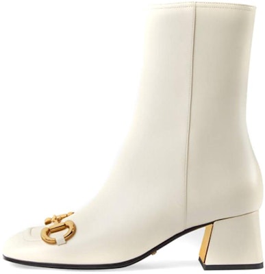 (Women) Gucci Horsebit Ankle Boot 'White' 643888-BKO00-9022 Buy (Women) Gucci Horsebit Ankle Boot 'White' 643888-BKO00-9022