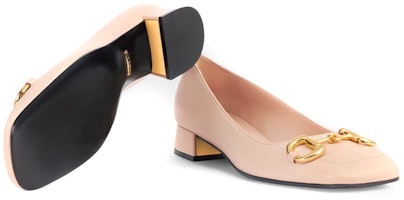 (W) Gucci Kasut Rata Kuda Horsebit Kulit Merah Jambu Muda 645600-C9D00-6705 Purchase (W) Gucci Kasut Rata Kuda Horsebit Kulit Merah Jambu Muda 645600-C9D00-6705