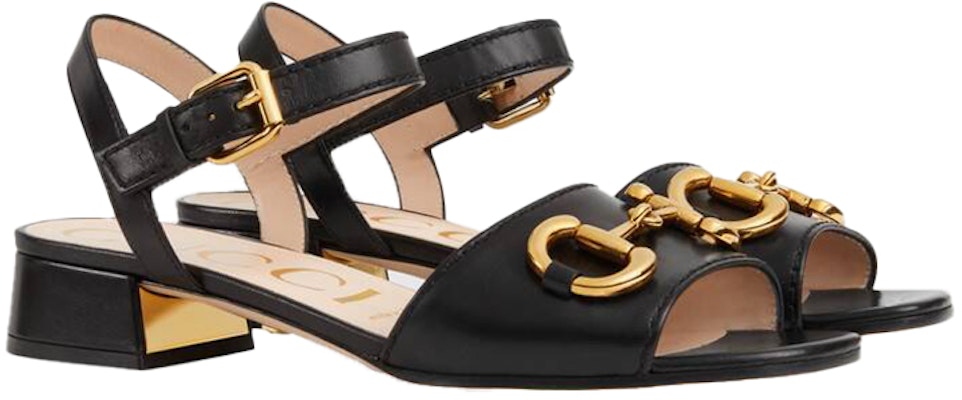 (Women) Gucci Horsebit Black Sandals 655413-BKO00-1000 Order (Women) Gucci Horsebit Black Sandals 655413-BKO00-1000