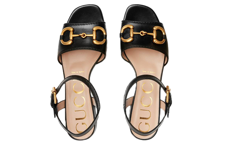 Lookbook (W) Sandalias Negras Gucci Horsebit 655413-BKO00-1000