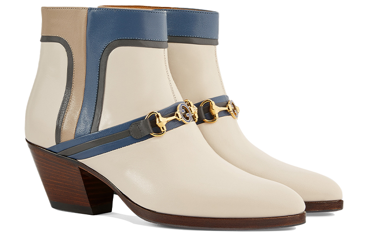 Order (W) Botte Gucci Horsebit ''Ivory''. ‎617536-1D070-9060