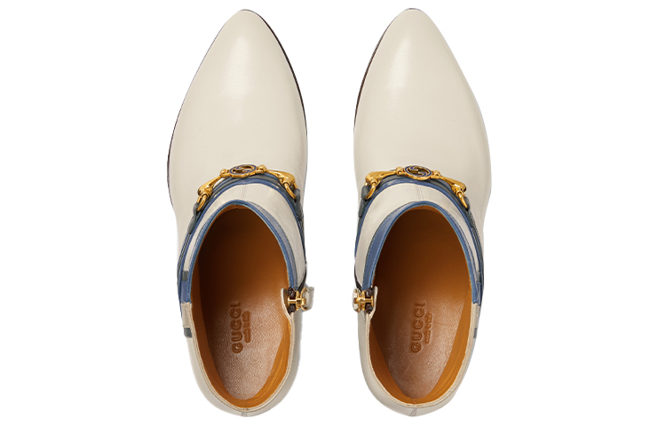 Lookbook (W) Botte Gucci Horsebit ''Ivory''. ‎617536-1D070-9060