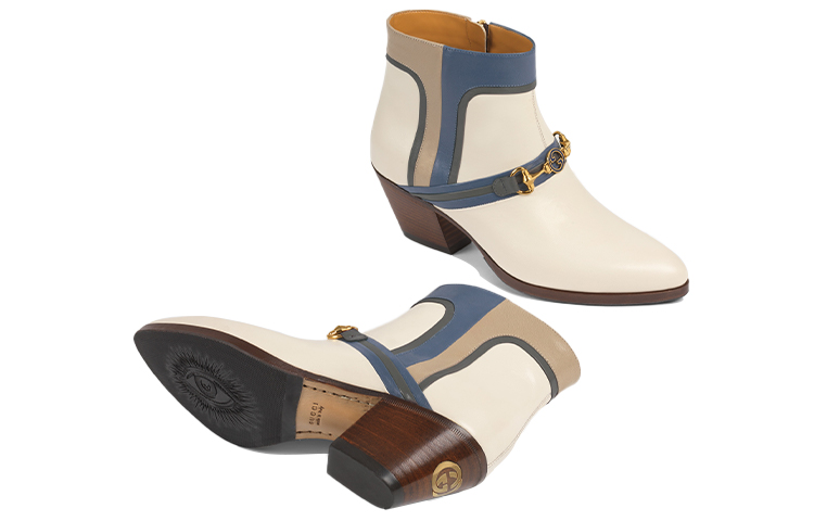 Purchase (W) Botte Gucci Horsebit ''Ivory''. ‎617536-1D070-9060