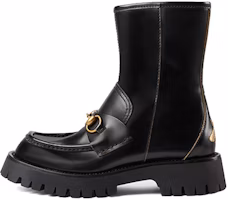 (Women) Gucci Horsebit-Embellished Ankle Boots 'Black' 643900-DS800-1000 (Women) Gucci Horsebit-Embellished Ankle Boots 'Black' 643900-DS800-1000