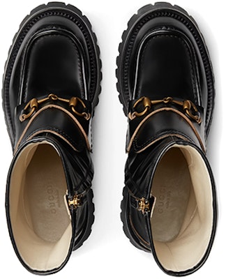 (W) Gucci Boots 'Black' dengan Aksen Horsebit Tumit Tinggi 643900-DS800-1000 Lookbook (W) Gucci Boots 'Black' dengan Aksen Horsebit Tumit Tinggi 643900-DS800-1000