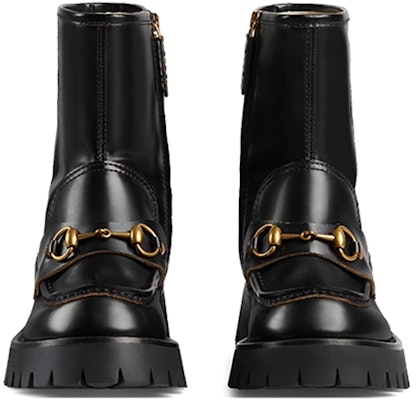 (W) Gucci Boots 'Black' dengan Aksen Horsebit Tumit Tinggi 643900-DS800-1000 Shop (W) Gucci Boots 'Black' dengan Aksen Horsebit Tumit Tinggi 643900-DS800-1000