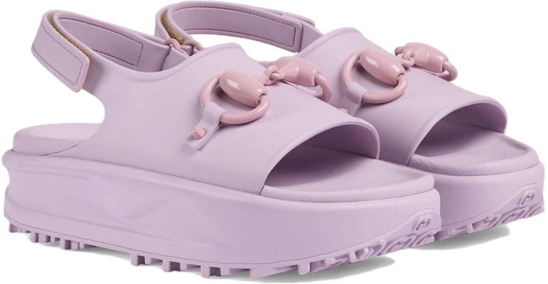 (W) Sandal Flatform Gucci Horsebit 'Merah Jambu Terang' 742435-JAAC9-6816 Order (W) Sandal Flatform Gucci Horsebit 'Merah Jambu Terang' 742435-JAAC9-6816