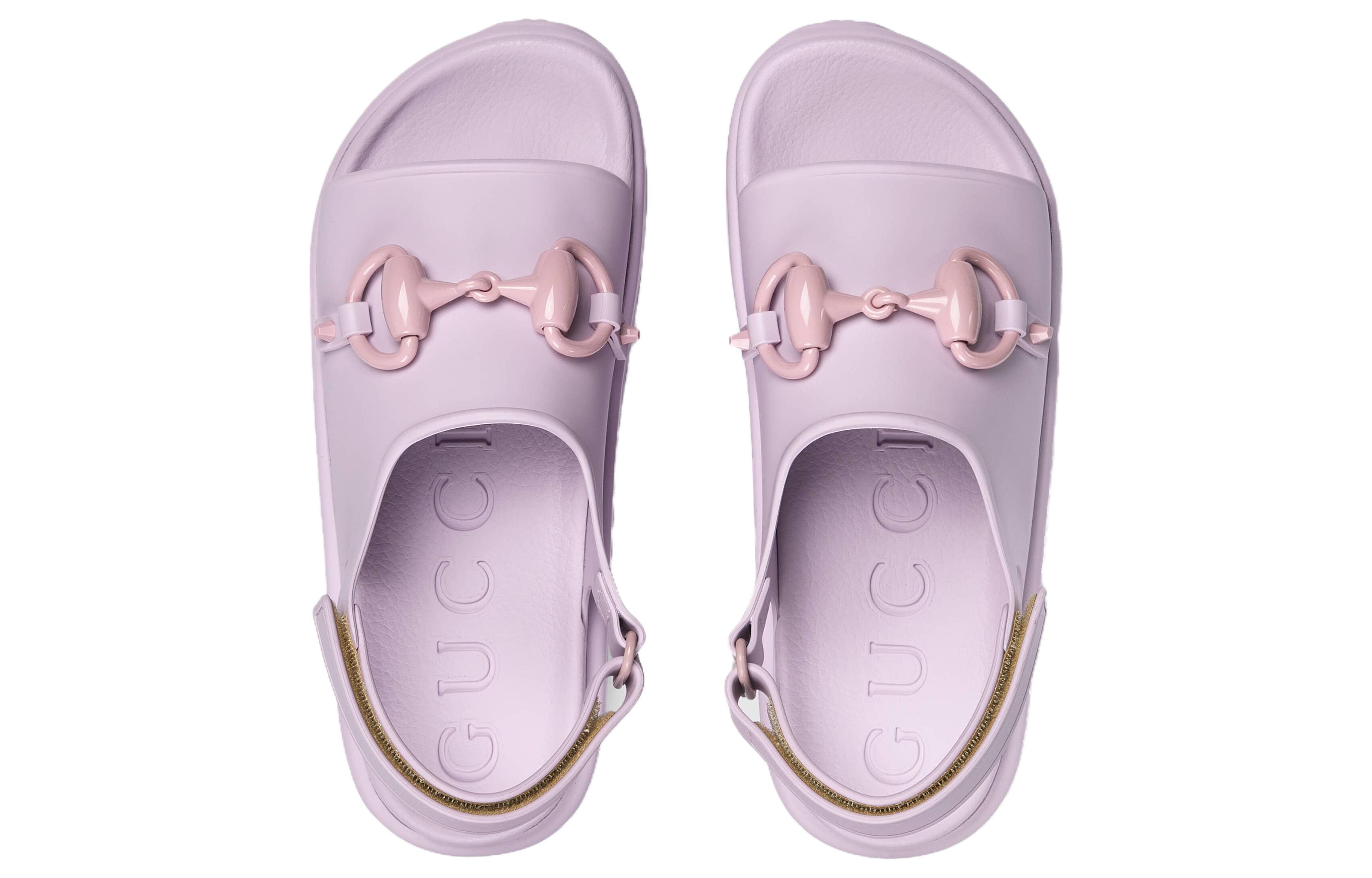 Shop (W) Sandali Platform Gucci Horsebit ''Rosa Chiaro'' 742435-JAAC9-6816