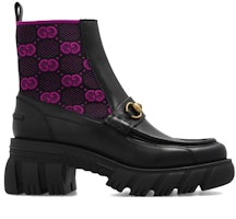 (W) Gucci Horsebit GG Jersey Boot 'Hitam Fuchsia' 718716-AAA4Y-1074 Order (W) Gucci Horsebit GG Jersey Boot 'Hitam Fuchsia' 718716-AAA4Y-1074
