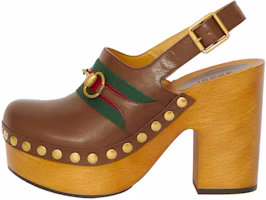 (Women) Gucci Horsebit High Heels 'Brown' 723659-0G0P0-2360 (Women) Gucci Horsebit High Heels 'Brown' 723659-0G0P0-2360