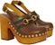 (W) Gucci Tumit Tinggi Horsebit 'Coklat' 723659-0G0P0-2360
