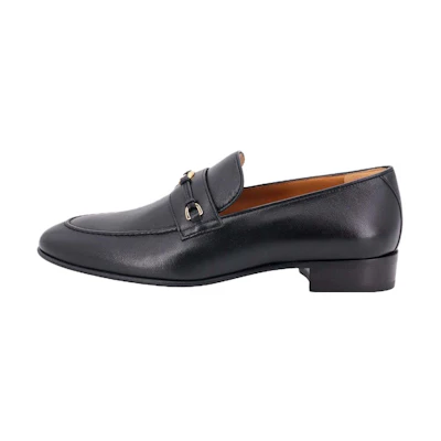 (W) Gucci Horsebit Interlocking G loafer 'Black'