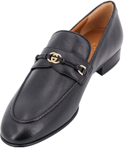 (W) 古驰马衔扣互扣G乐福鞋 '黑色' 740434-AABUV-1000 Lookbook (W) 古驰马衔扣互扣G乐福鞋 '黑色' 740434-AABUV-1000