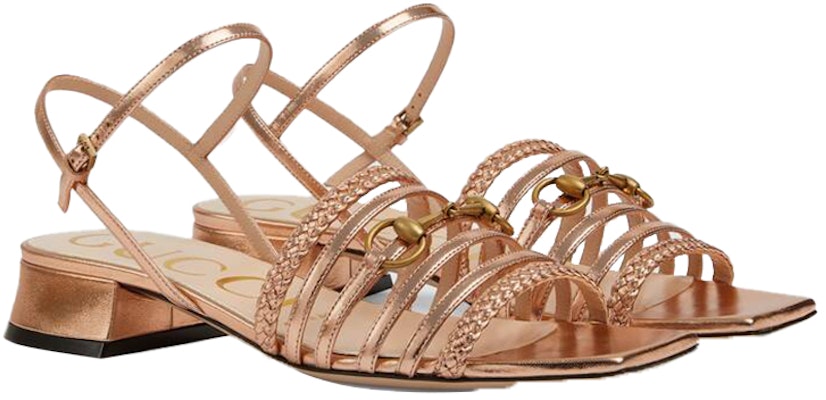 (Women) Gucci Horsebit Leather Sandal 'Rose Gold' 645405-B8B00-5702 Order (Women) Gucci Horsebit Leather Sandal 'Rose Gold' 645405-B8B00-5702
