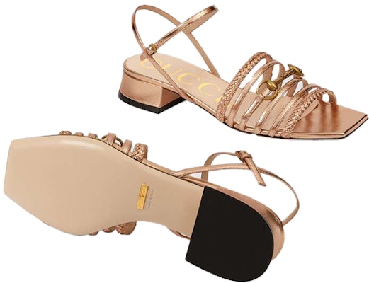 (Women) Gucci Horsebit Leather Sandal 'Rose Gold' 645405-B8B00-5702 Purchase (Women) Gucci Horsebit Leather Sandal 'Rose Gold' 645405-B8B00-5702
