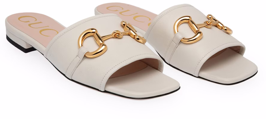 (W) Sandal Kulit Gucci Horsebit 'Beige' 623111-1RH00-9050 Order (W) Sandal Kulit Gucci Horsebit 'Beige' 623111-1RH00-9050