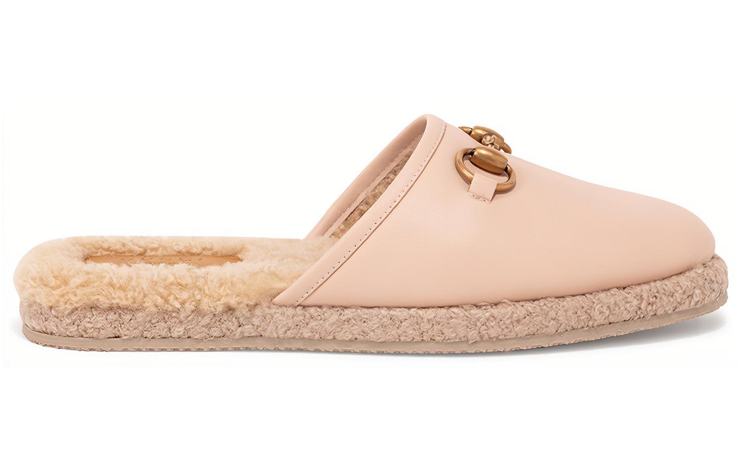 Order (W) Gucci Horsebit Kulit Slip On 'Skin Rose' 645757-17T40-6766