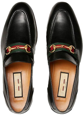 Gucci Horsebit Web-Stripe Loafer 'Black' 655579-0G0P0-1060 Lookbook Gucci Horsebit Web-Stripe Loafer 'Black' 655579-0G0P0-1060