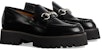 (W) Gucci Kasut Loafer Horsebit 'Hitam' 764211-DS800-1000