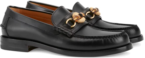 Order GUCCI 古馳 竹節馬銜扣樂福鞋 女款 黑色