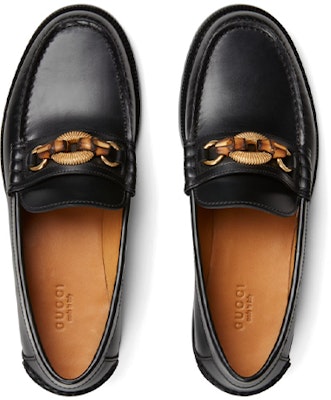 (Women) Gucci Horsebit Loafer 'Black Bamboo' 658858-17X00-1000 Lookbook (Women) Gucci Horsebit Loafer 'Black Bamboo' 658858-17X00-1000