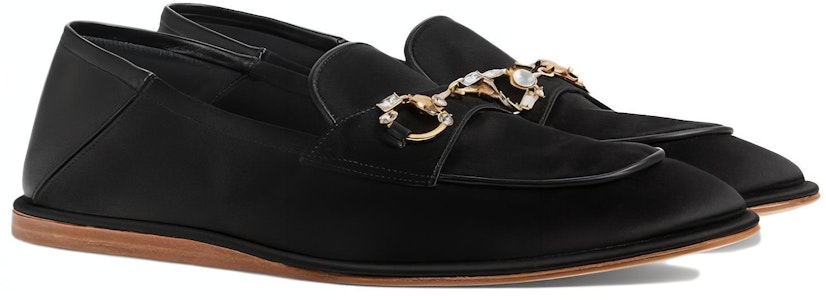 (W) Gucci Mocasín Horsebit 'Negro Satén' 759780-KND90-1000 Lookbook (W) Gucci Mocasín Horsebit 'Negro Satén' 759780-KND90-1000