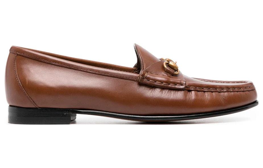 Order (Women) Gucci Horsebit Loafer 'Brown Leather' 309701-BLM00-2361