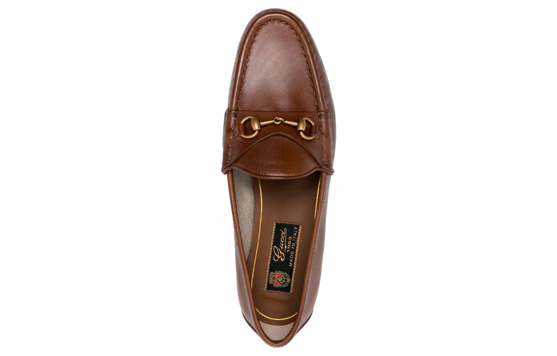 Purchase (Women) Gucci Horsebit Loafer 'Brown Leather' 309701-BLM00-2361