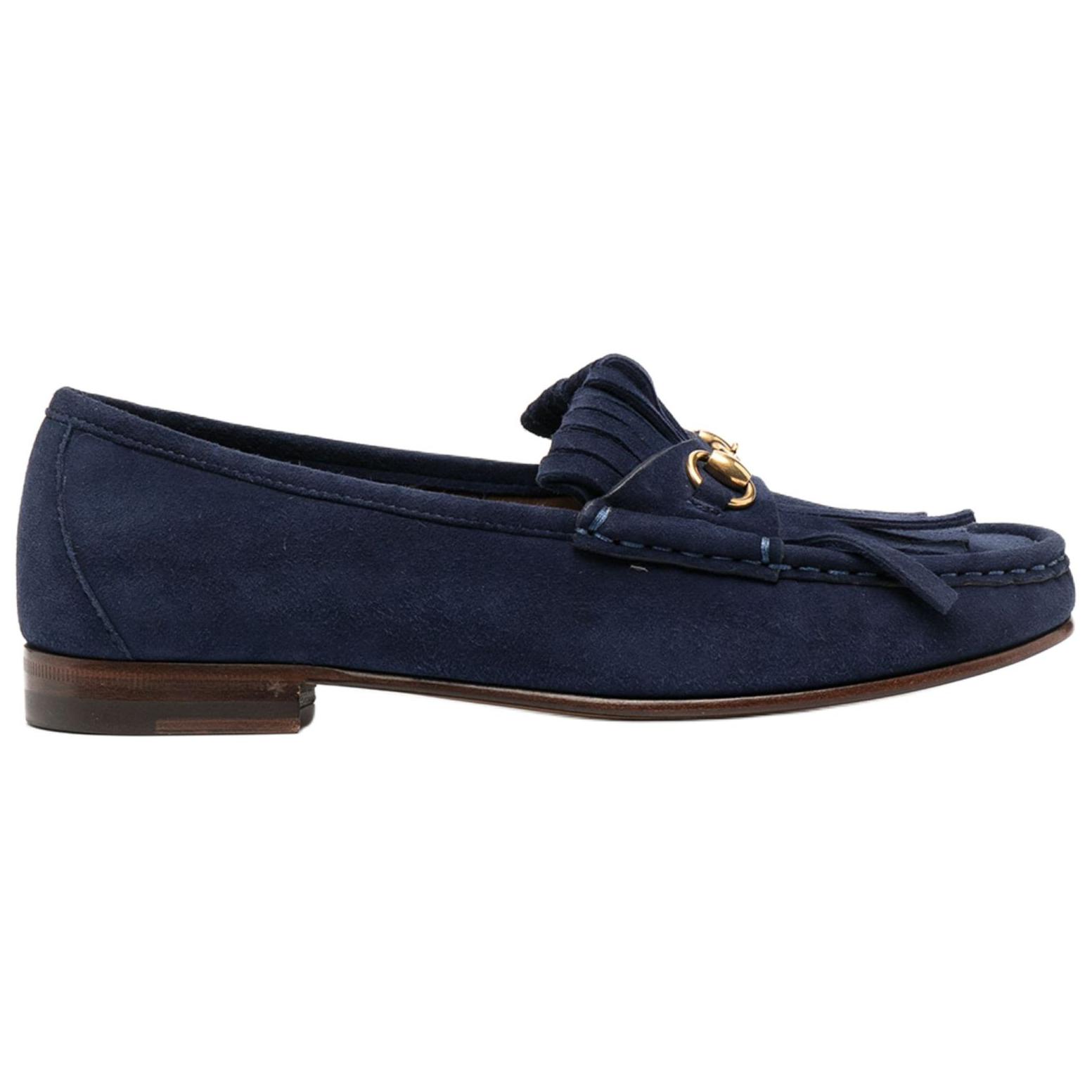 Order (W) Mocasín Gucci Horsebit 'Azul Marino Intenso' 351305-C2000-4116