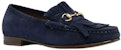 (W) Gucci Kasut Loafer 'Deep Navy' dengan Rekaan Horsebit 351305-C2000-4116