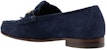 (W) Gucci Kasut Loafer 'Deep Navy' dengan Rekaan Horsebit 351305-C2000-4116