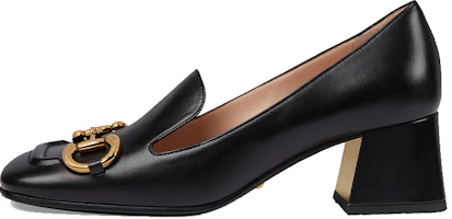 (Women) Gucci Horsebit Loafer High Heels 'Black' 643884-C9D00-1000 (Women) Gucci Horsebit Loafer High Heels 'Black' 643884-C9D00-1000