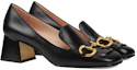 Lookbook (Women) Gucci Horsebit Loafer High Heels 'Black' 643884-C9D00-1000